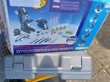 Deluxe microscope set for sale  WORCESTER PARK