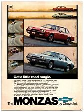 Vintage Original - 1977 Chevy Monza Cars - Anúncio impresso de carro original (8 x 11) comprar usado  Enviando para Brazil