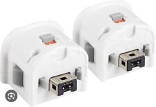 NINTENDO WII MOTION PLUS White ADAPTERS X 2 - OFFICIAL for sale  Shipping to South Africa