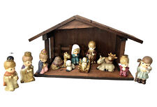 Christmas nativity wood for sale  Shipping to Ireland
