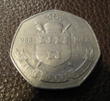 Scarce ireland 50p for sale  GREAT YARMOUTH