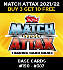 Match attax 2021 for sale  OLDHAM