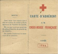 1944 carte adhérent d'occasion  Montmélian