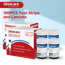 Sinocare 100pcs safe for sale  UK
