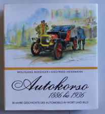 Autokorso 1886 1936 gebraucht kaufen  Suhl