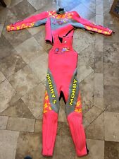 Traje de neopreno Mobby's Rodeo Design 2 piezas rosa llamas surf mujer M, usado segunda mano  Embacar hacia Argentina