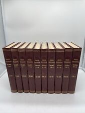 Juego completo de 10 libros de la enciclopedia Grolier 1959 tapa dura volúmenes 1 - 20 A a Z segunda mano  Embacar hacia Argentina