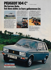 Peugeot 104 1974 gebraucht kaufen  München
