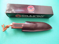 Used, Vintage Premium SIMMONS "OL' ERN" 2 in 1 Knives 440A Steel 80/90th made in JAPAN for sale  Shipping to South Africa