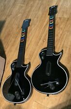 2 RedOctane Guitar Hero Les Paul Wireless Controllers for Xbox 360 - For Parts, used for sale  Shipping to South Africa