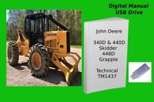 John deere 340d for sale  Shipping to Canada