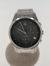 Reloj de cuarzo Calvin Klein/analógico/acero/negro/Slv/K22371//13 segunda mano  Embacar hacia Argentina