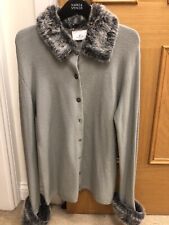 Grey faux fur for sale  GLASGOW