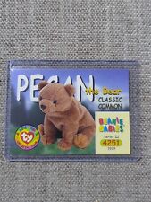 TY Beanie Babies 1999 #17 Pecan The Bear Classic Common Series 3  segunda mano  Embacar hacia Argentina