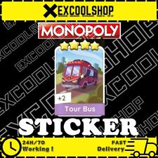 Monopoly tour bus for sale  Shipping to Ireland