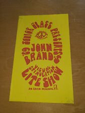 John brand visual for sale  San Francisco