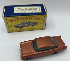 Old Matchbox No.22 Vauxhall Cresta Genuine In Original Box Car In Great Shape for sale  Shipping to South Africa