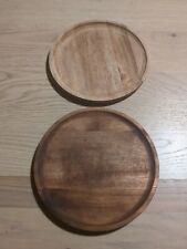 Pair inch wooden for sale  BOURNEMOUTH
