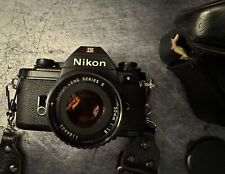 Cámara fotográfica Nikon EM 35 mm SLR con Nikon 50 mm f1,8, usado segunda mano  Embacar hacia Argentina