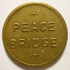 Peace Bridge (Buffalo, New York) transit token -  NY105B for sale  Bay Shore