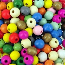 Wooden round beads for sale  CHESTERFIELD