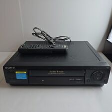 Reproductor grabadora de cinta de video VCR VHS Sony de 4 cabezales con control remoto DA PRO SLV-478 FUNCIONA segunda mano  Embacar hacia Argentina