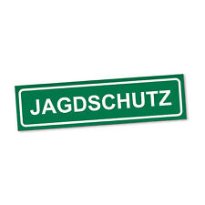 Jagdschutz magnetschild auto gebraucht kaufen  Leipzig