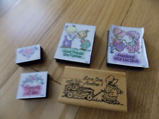 Vintage Precious Moments Stamps Set Collectors Item Scarpbooking Card making for sale  Shipping to South Africa