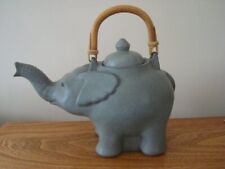 Vintage Novelty Elephant Teapot by Lonkey Moor Pottery for sale  Shipping to South Africa