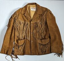 mens leather fringe coat for sale  Saint Paul