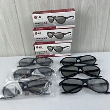 LG Cinema 3D Glasses AG-F310 3 PAIR, used for sale  Shipping to South Africa