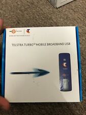 Telstra Turbo MF633+ HSUPA USB MODEM Mobile broadband USB 3G NextG, used for sale  Shipping to South Africa