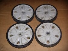 Set Of Four Used Murray 4.5HP Briggs And Stratton OHV Lawn Mower Wheels for sale  Shipping to South Africa