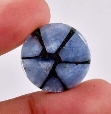 Used, 13.15 Ct Natural Trapiche Burma Blue Sapphire Round Loose Gemstone Certified for sale  Shipping to South Africa