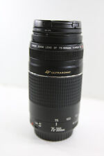 75 300 canon zoom lens ef for sale  Leo