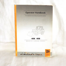 Jcb operator handbook d'occasion  Expédié en Belgium