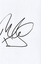 Michelle visarge autograph for sale  LONDON