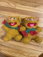 McDonalds Christmas Muppet Babies Plush Kermit Fozzie Piggy Vintage 1987 Lot o 4, used for sale  Shipping to South Africa