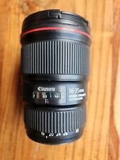 Canon EF Zoom Lens 16-35  F4L IS USM - SEE DESCRIPTION  for sale  Shipping to South Africa