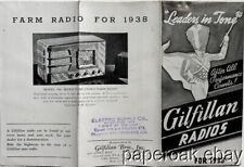 1938 gilfillan radios for sale  Oakland