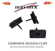 Composite decking clips for sale  HITCHIN
