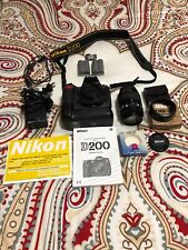 Cámara digital SLR DX Nikon D200 10,2 MP como nueva con lente Nikon AF 35-105 segunda mano  Embacar hacia Argentina