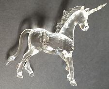 Unicorno cristallo swarovski usato  Italia