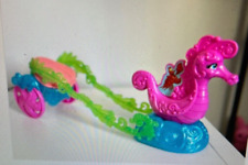 2017 disney hasbro little mermaid seahorse chariot carriage, used for sale  Shipping to South Africa