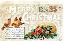 Christmas postcard 1912 for sale  Cobden