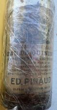 Antiguo Eau de Quinine Temprano por Ed. Botella tónica para cabello Pinaud etiqueta de papel Paris segunda mano  Embacar hacia Argentina