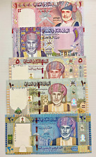Banco Central de Omán 2000-2010 Juego de billetes de banco de repuesto UNC segunda mano  Embacar hacia Mexico