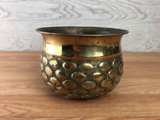 Brass plated pot for sale  OKEHAMPTON