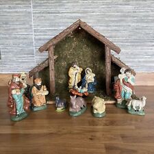 Vintage wooden nativity for sale  BRISTOL