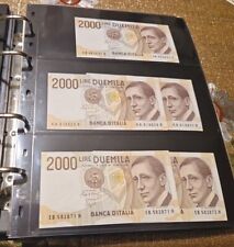 Lotto banconote fds usato  Francavilla Al Mare